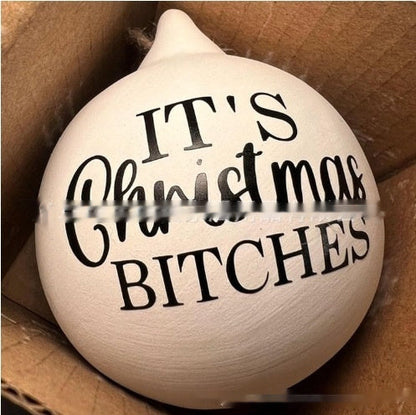 Holiday Christmas Ball Prank Decorations