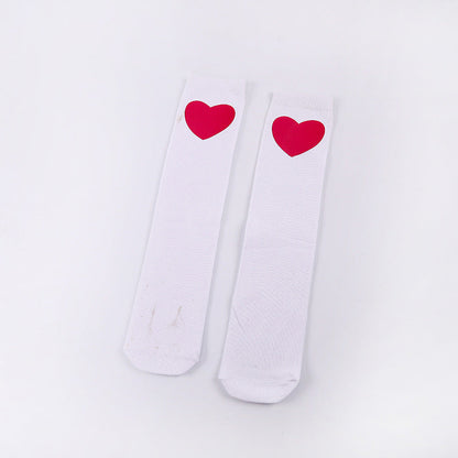 Five-pointed Star Middle Tube Children Over Knee Socks