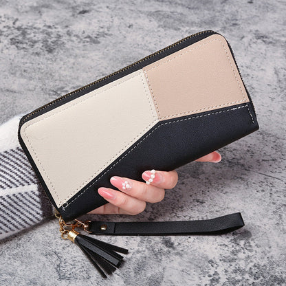Splicing Large-capacity Coin Purse Multi-card-slot Card Holder
