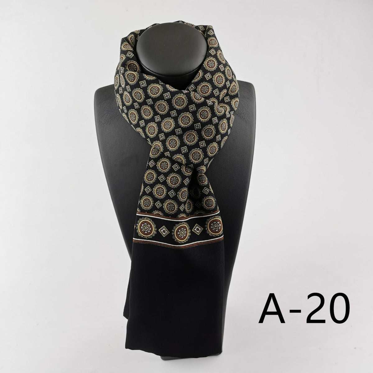 Men's Double Layer Cashmere Washed Warm Scarf