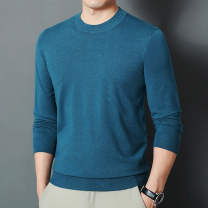 Pullover Solid-color Thermal Base Layer