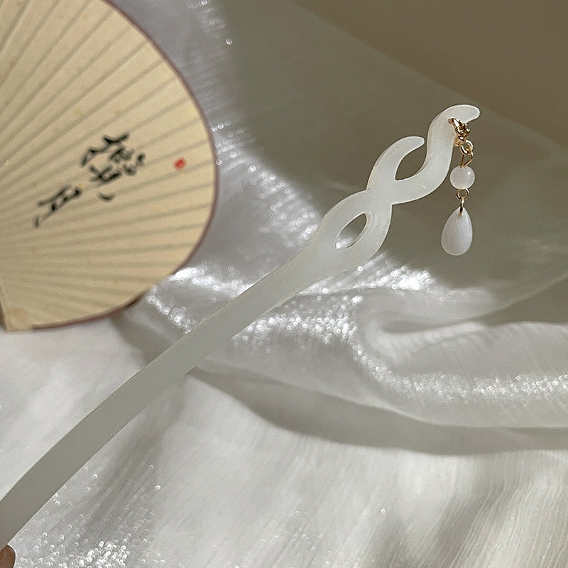 Dress Accessories Hairpin Headwear Antique Style Plate Hairpin