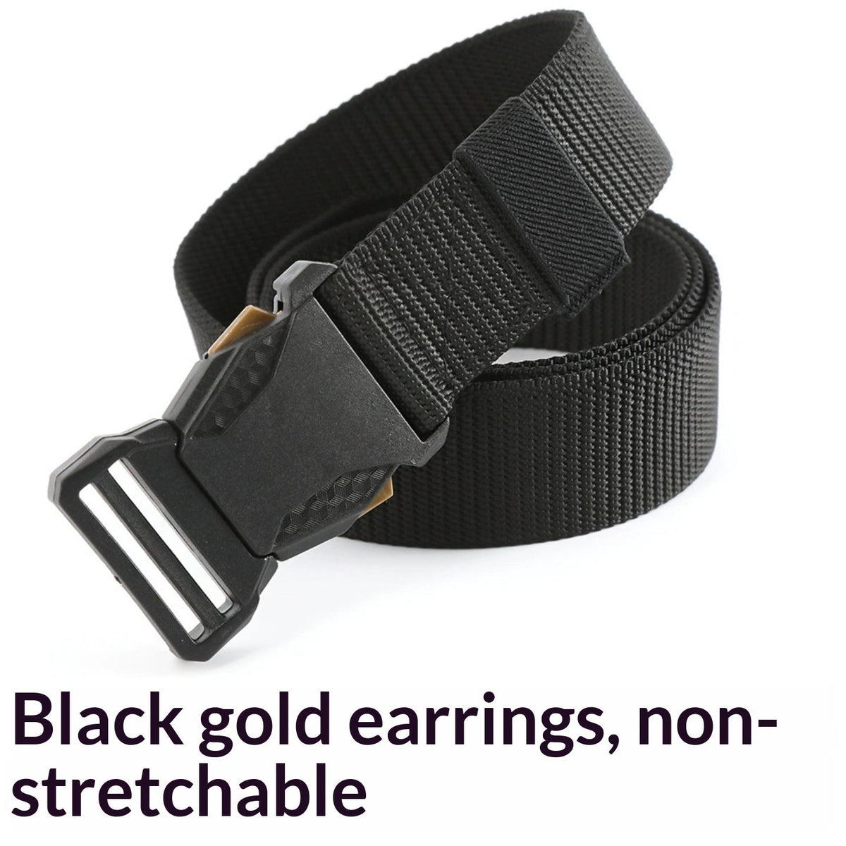 Outdoor Men's Nylon Canvas Tactical Belt