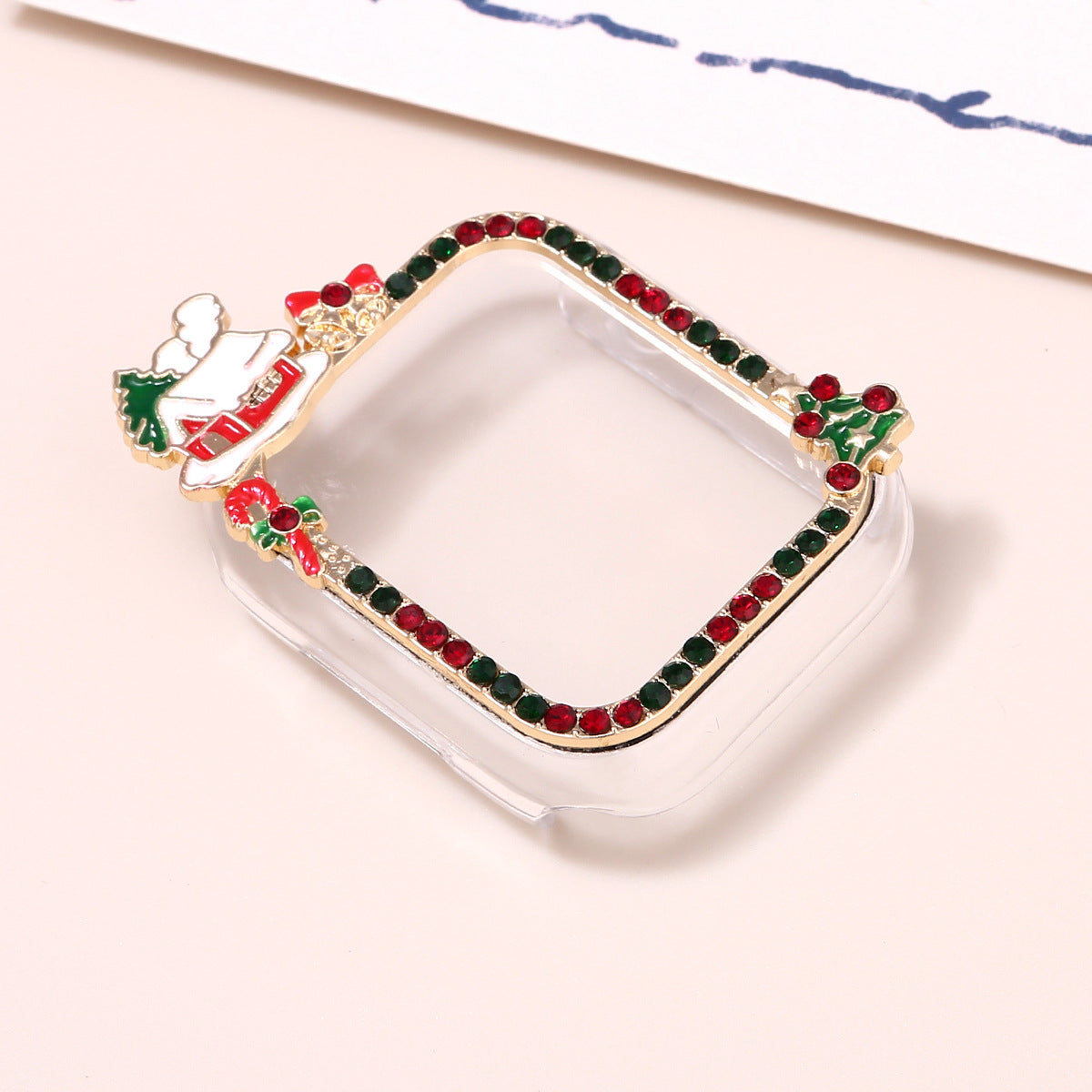 New Christmas Watch Strap Suitable For IWatch Chain Case Iwatch56789Sechristmas