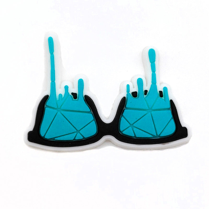 Cute Cartoon Hole Shoe Flower Accessories
