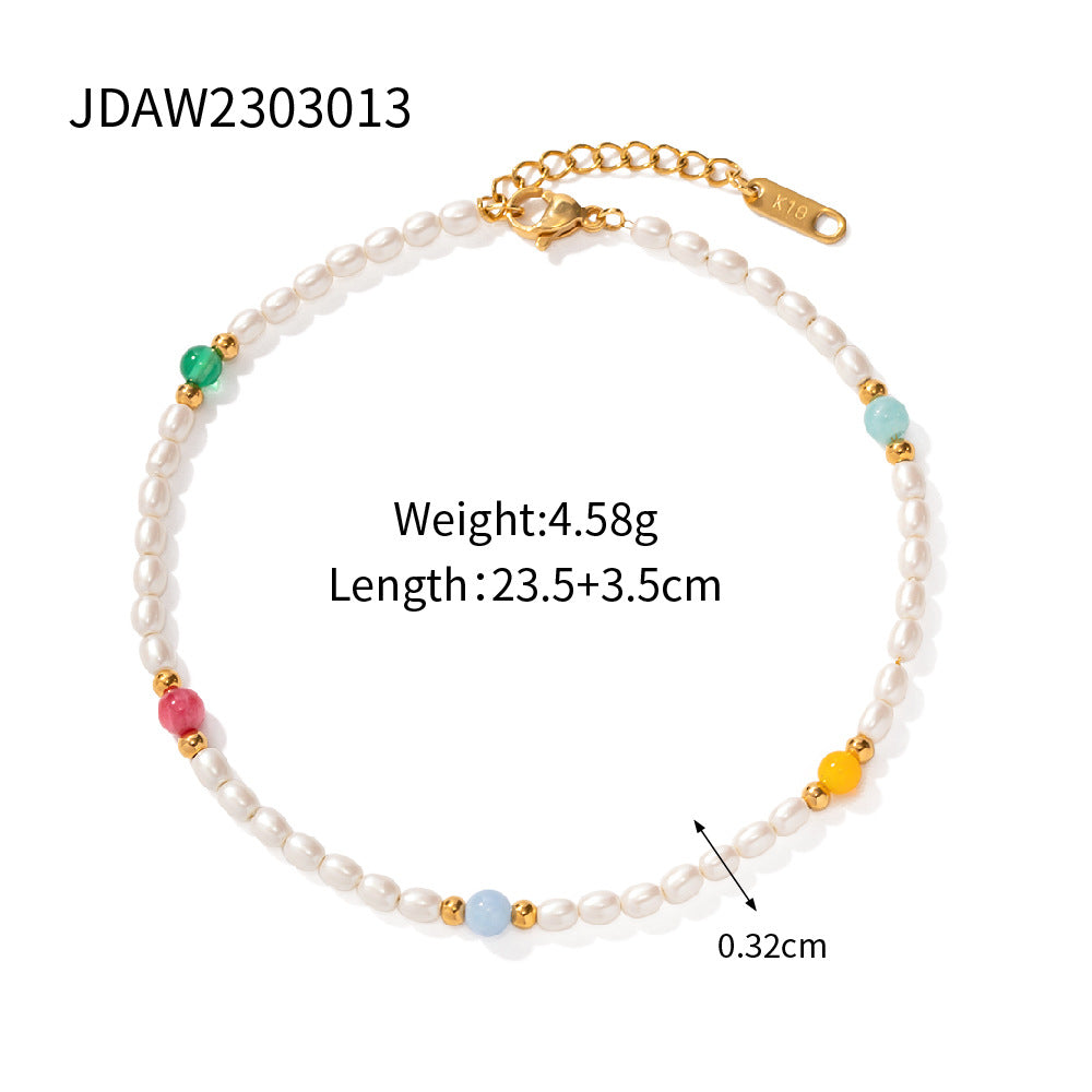 Fashion Stainless Steel Anklets Ornament