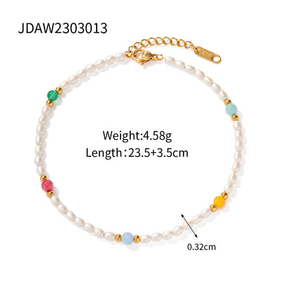 Fashion Stainless Steel Anklets Ornament