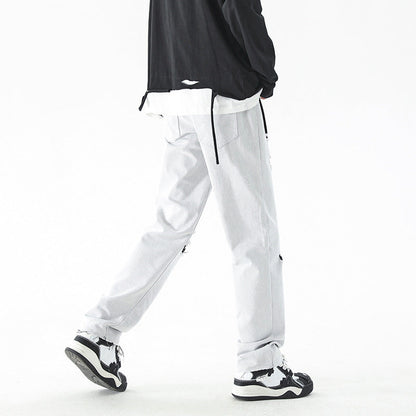 Fashion Personality American White Jeans Men