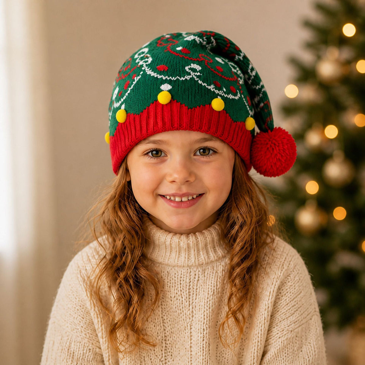 Christmas Warm Knitted Wool Hat