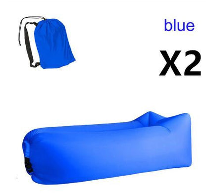 Fast Inflatable Outdoor Air Sofa - Beach & Camping Lounger