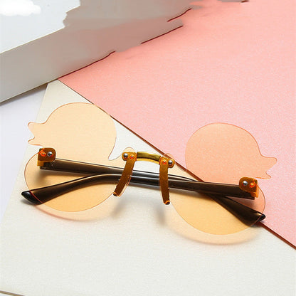 Children's Sunglasses Boy Baby Cute Cartoon Duck Shape