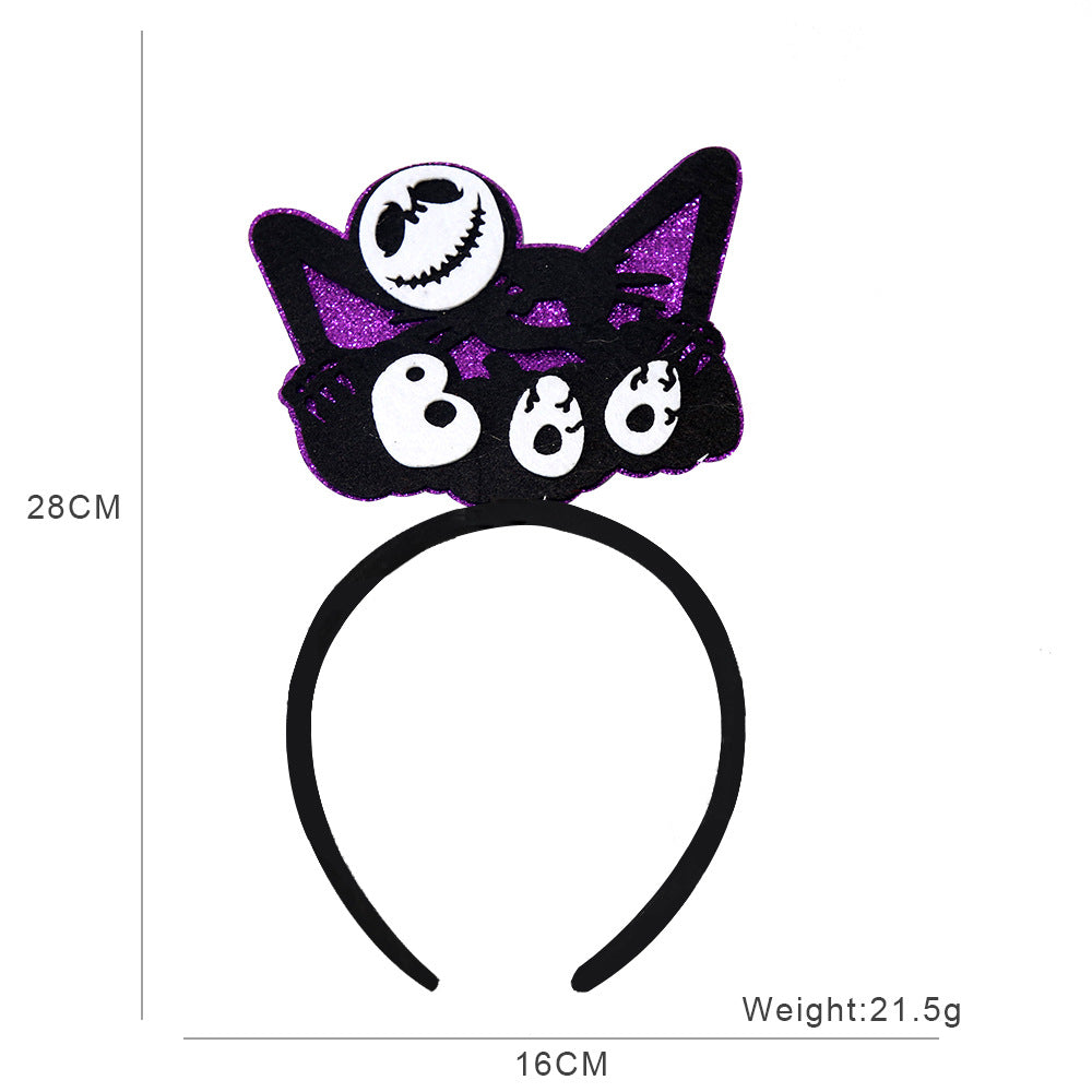 Halloween Decorations Felt Headband Holiday Party Supplies