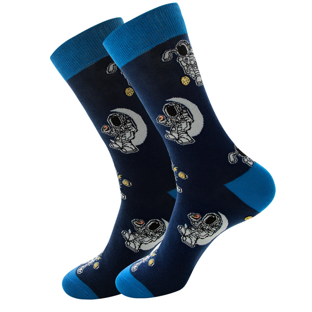 Geometric Fruit Women Socks Street Trend