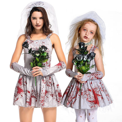 Halloween Costume Children's Gray Pettiskirt