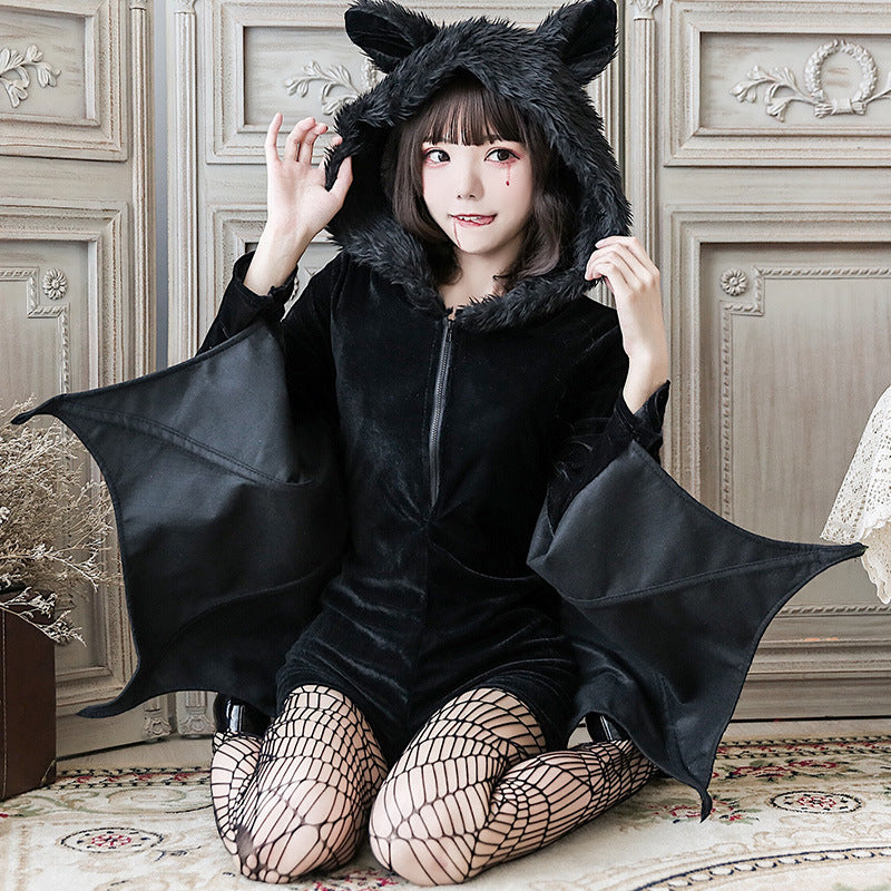 Bat Demon Animal Party Carnival Costume For Role-Playing Performances