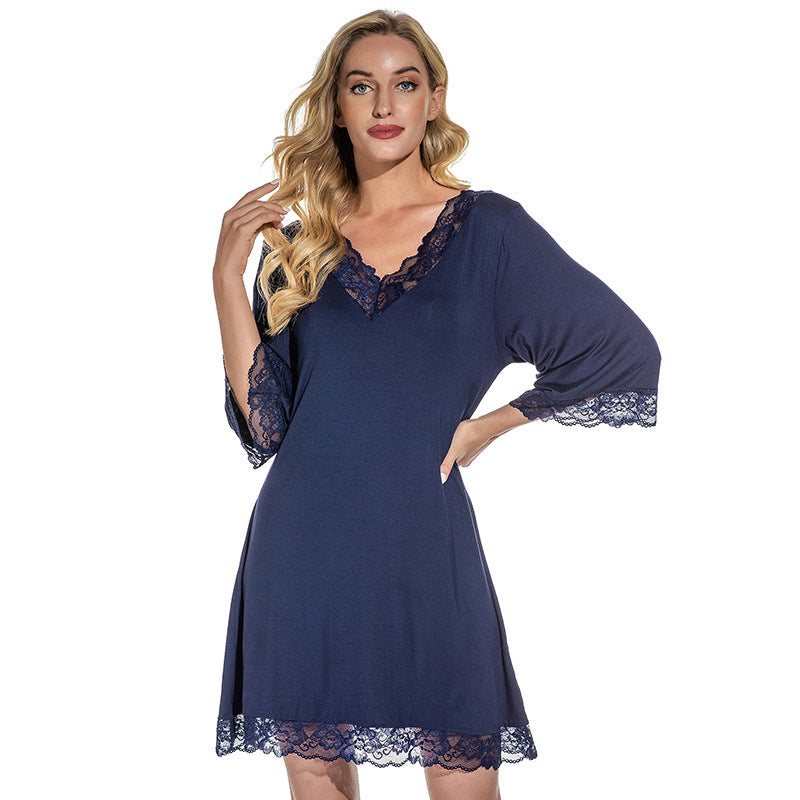 Modal Cotton Loungewear Pajamas For Women