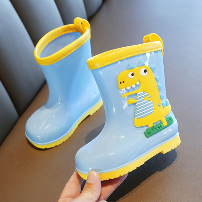 Children's Cute Cartoon Non-slip Low-top Rain Boots