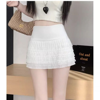 High-Waist Plus-Size Elastic Anti-Exposure Bodycon Skirt