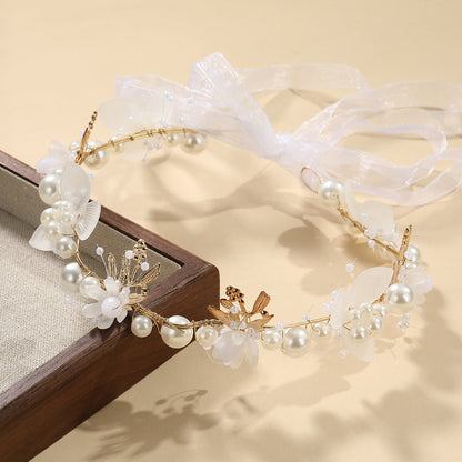 Ultra-fairy Sweet Flower And Babys-breath Wreath
