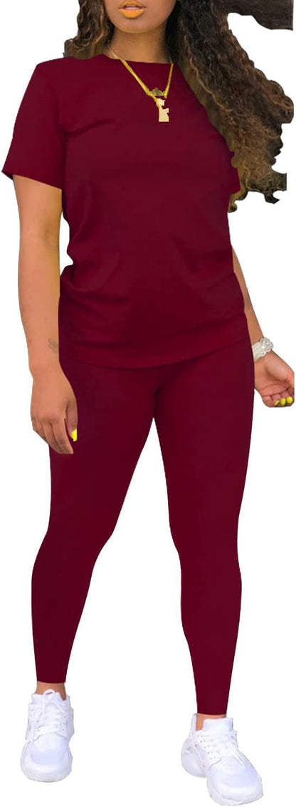 Nimsruc Biker Short Sets Women 2 Piece Outfits Summer Short