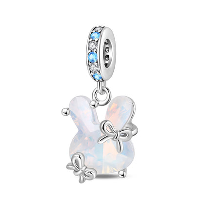 Silver-Plated Cute Pet Animal Beaded Bracelet For Women