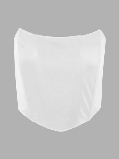 Stylish Tube Cropped Top for Effortless Summer Fashion