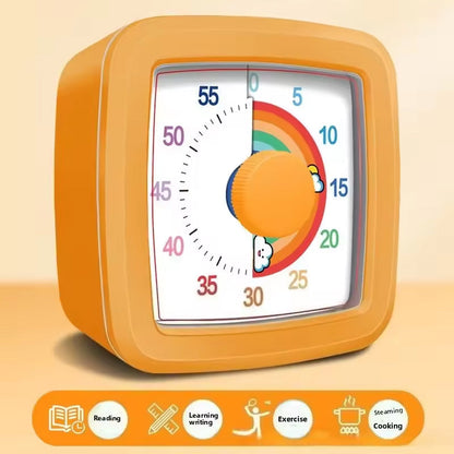 Yunbaoit Visual Timer – Digital Countdown Clock with Night Light for Kids & Kitchen