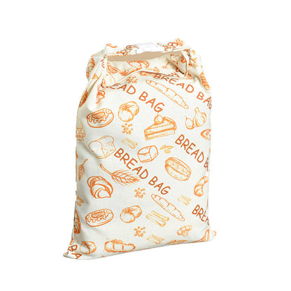 Reusable Beeswax Bread Bags – Natural Beeswax-Lined Cotton Bags for Freezer & Fridge Storage