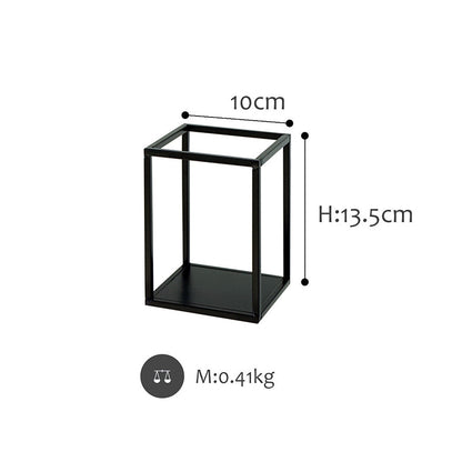 Tea Break Dessert Rack Set Simple Modern Black Iron Cake Plate Marble Tray Creative Cake Rack