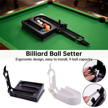 3D Printed Pool Ball Alignment Stand, Portable Snooker Training Aid & Billiard Holder