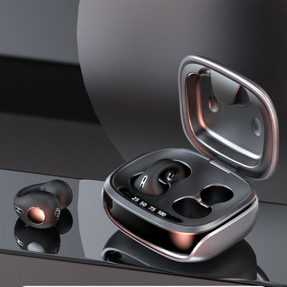 JX80 bone conduction clip on Bluetooth earphones with spray code noise reduction, high battery life, and no delay