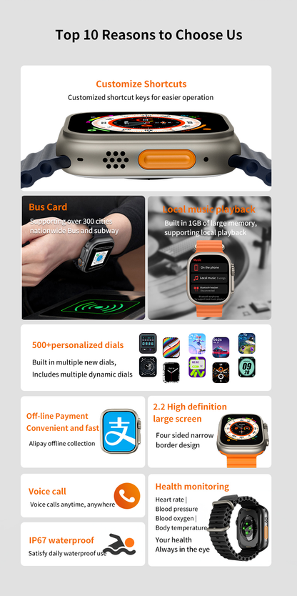 M9 Ultra Max  Smart Bracelet
