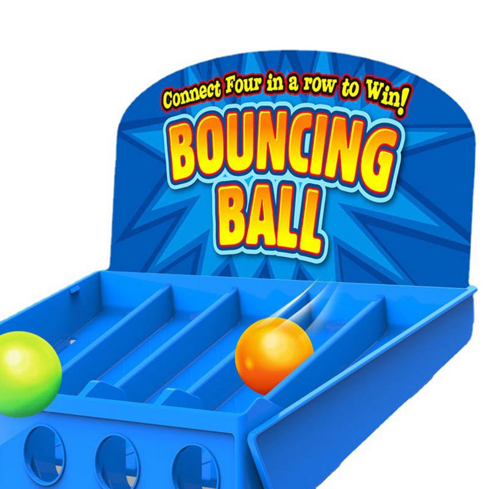 Bouncing Linking Shots Children Educational Multiplayer Toys Hand-held Jumping Ball Quadruple Chess Fun Parent-Child Game