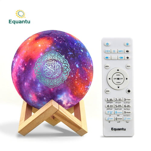 15cm Remote Control Moon Night Light Intelligent Bluetooth Speaker Atmosphere Light Led Bracket Intelligent Speaker Night Light