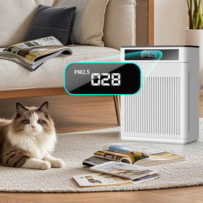 Pet specific suction floating hair intelligent fully automatic sterilization air purifier