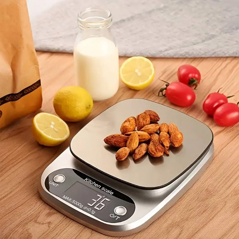 High-Precision Kitchen Scale: 10kg (for Food Baking/Jewelry), LCD, Multi-Function