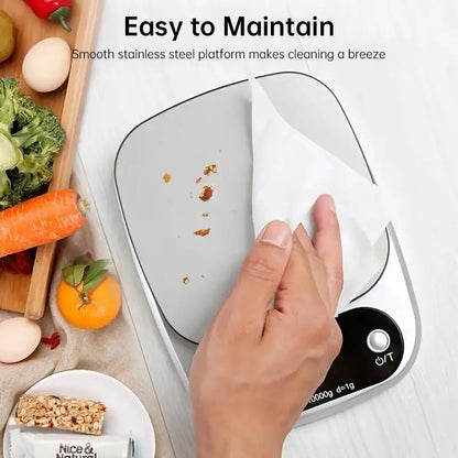 High-Precision Kitchen Scale: 10kg (for Food Baking/Jewelry), LCD, Multi-Function