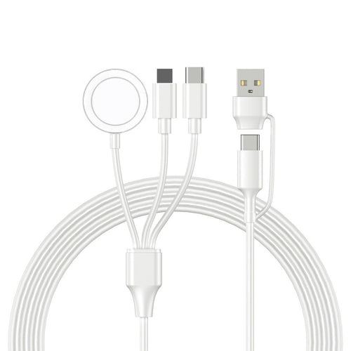 Adapter 3-in-1 watch wireless charging 1-to-3 phone charging cable data cable