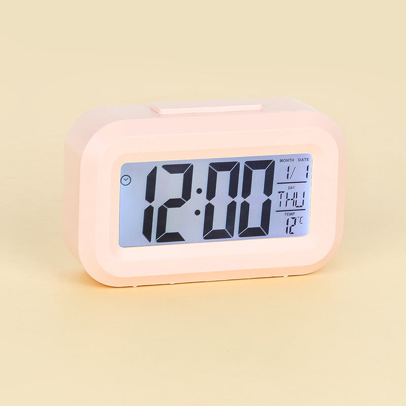 Household Digital LED Alarm Clock – Battery-Powered, Multi-Functional for Bedroom Bedside & Room Table, Ideal Home Decor