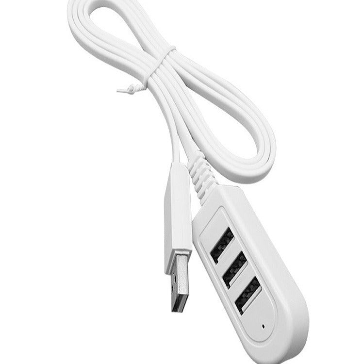 USB three in one splitter socket 3a multifunctional charger one to three port hub data extension cable