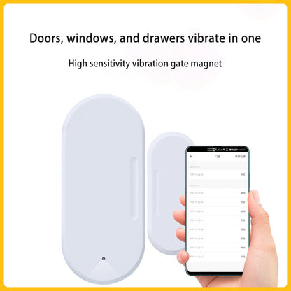 Graffiti Zigbee Human Movement Intelligent Infrared Sensor Door Magnetic Emergency Button Temperature and Humidity