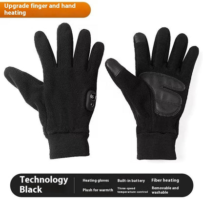 Winter Warm Windproof Electric Heating Gloves
