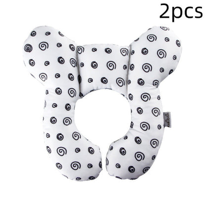 Infant Pillow  Baby Bed  U-Shaped Safety Seat  Neck Guard  Fixed Stereotyped Stroller Pillow