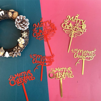 Bake Cake Decorations For Christmas