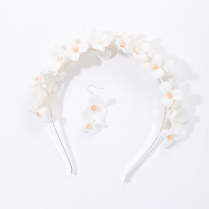 Crown Hair Accessories Handmade Ceramic
