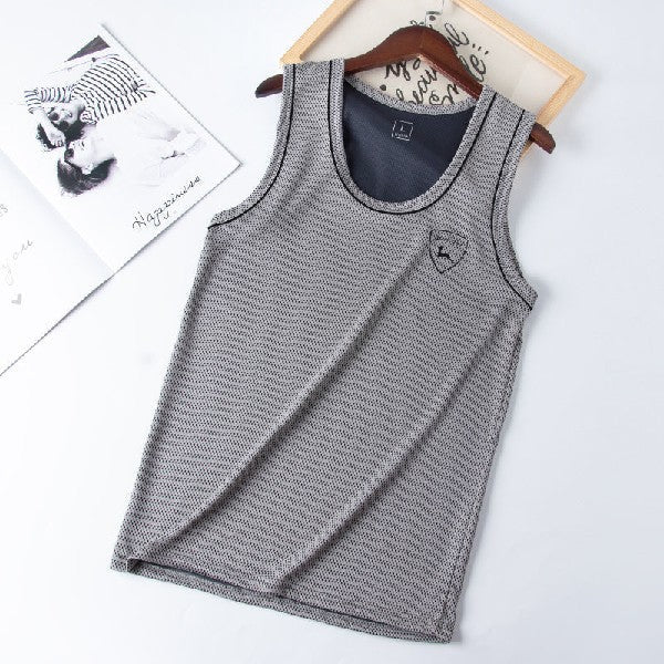 Men's Sleeveless Solid Color Tank Top