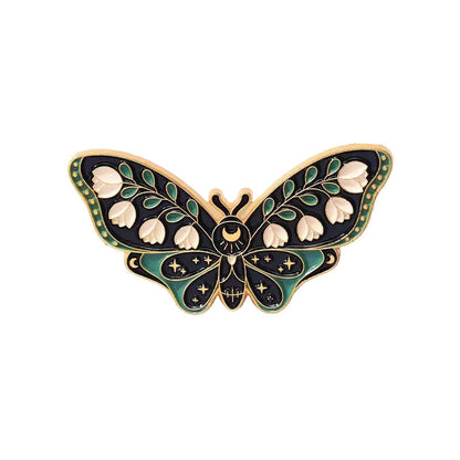 Insect-shaped Metal Badge With A Personalized Design