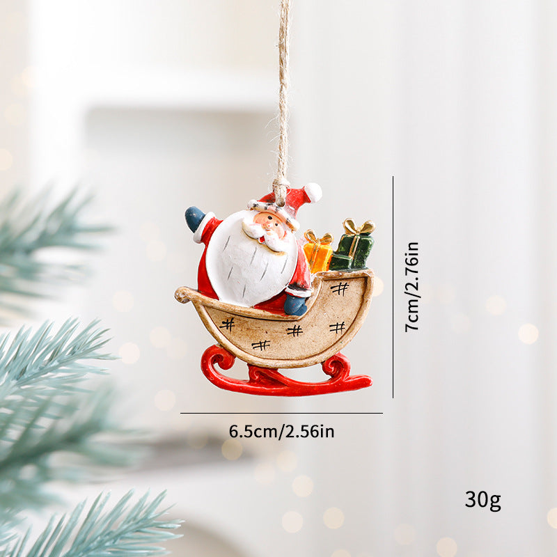 Christmas Decorations Cartoon Elk Ornaments