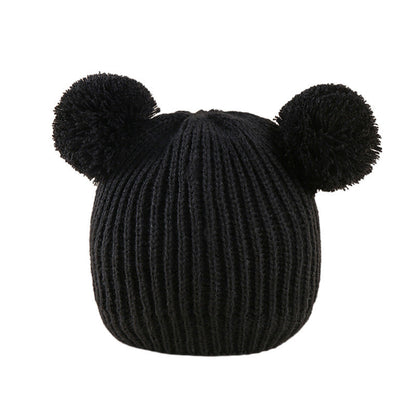 Children Hat Knitted Hat Gloves Suit
