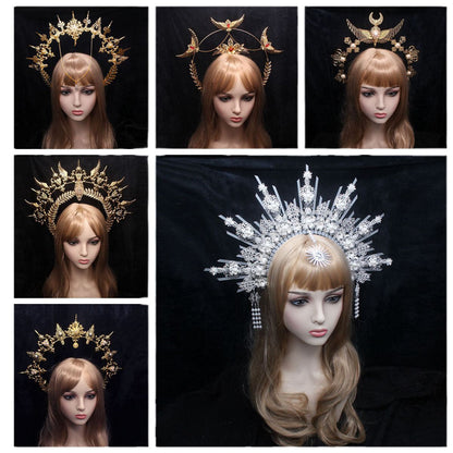 Handmade Sun Crown Accessory Kit Lolita Crown Supplies